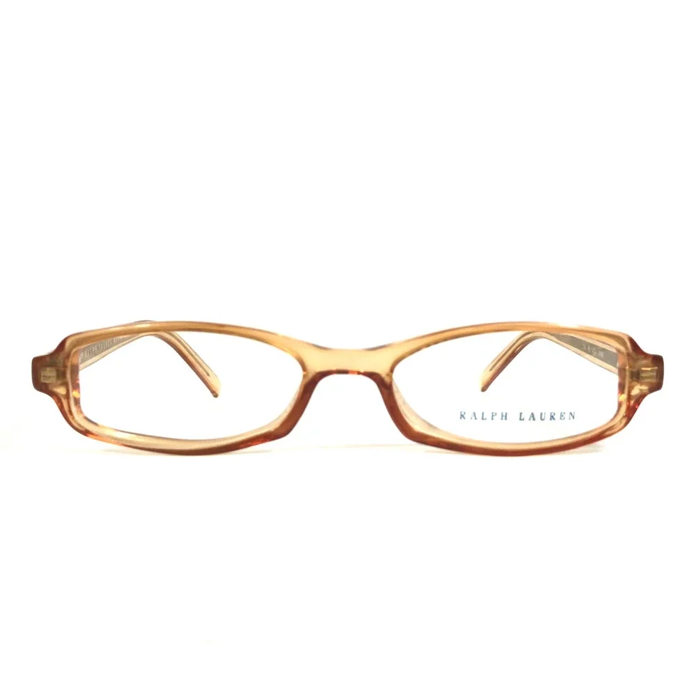 Vintage Ralph Lauren Eyeglasses Frames RL1454 0RB6 Transparent Gold 48-16-135